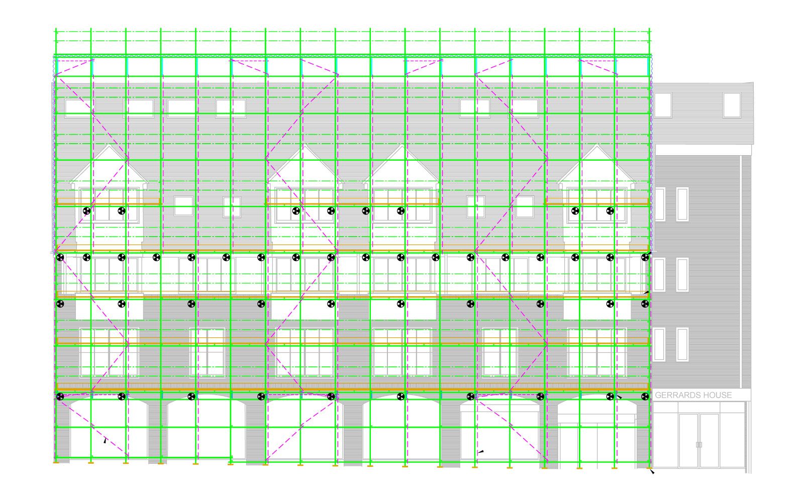Temporary Roofing Systems - Drawing